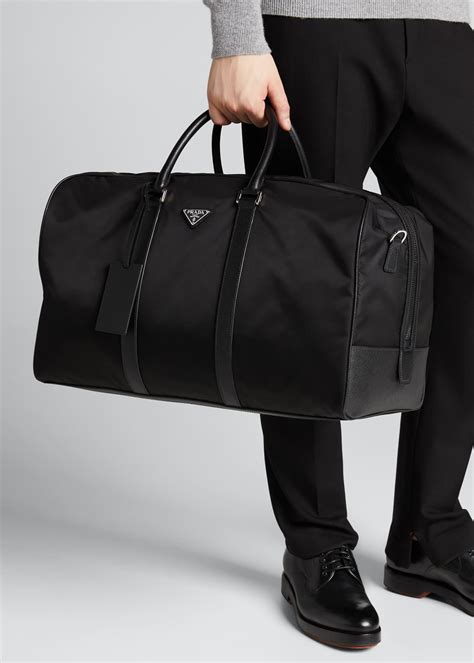 the prada nylon travel duffle bag|prada nylon saffiano bag.